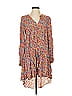 Perseverance London Paisley Brown Casual Dress Size XS - photo 1