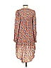 Perseverance London Paisley Brown Casual Dress Size XS - photo 2