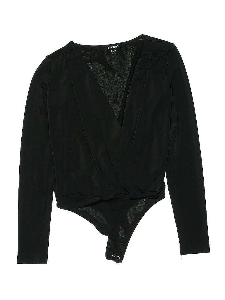 Pre-owned Express Bodysuit In Black