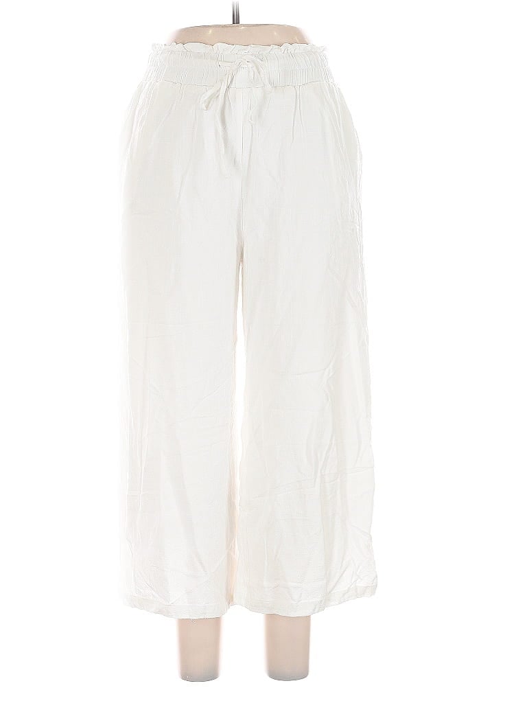 Pre-owned Unbranded Casual Pants In White