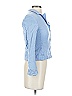 Ann Taylor LOFT 100% Acetate Blue Jacket Size 6 - photo 4