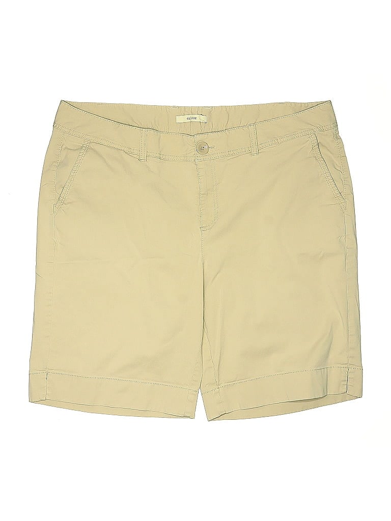 SEJOUR Pre-owned Khaki Shorts In Brown