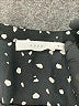 Lush 100% Polyester Polka Dots Black 3/4 Sleeve Blouse Size M - photo 7
