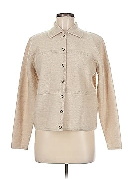 Karen Scott Wool Cardigan