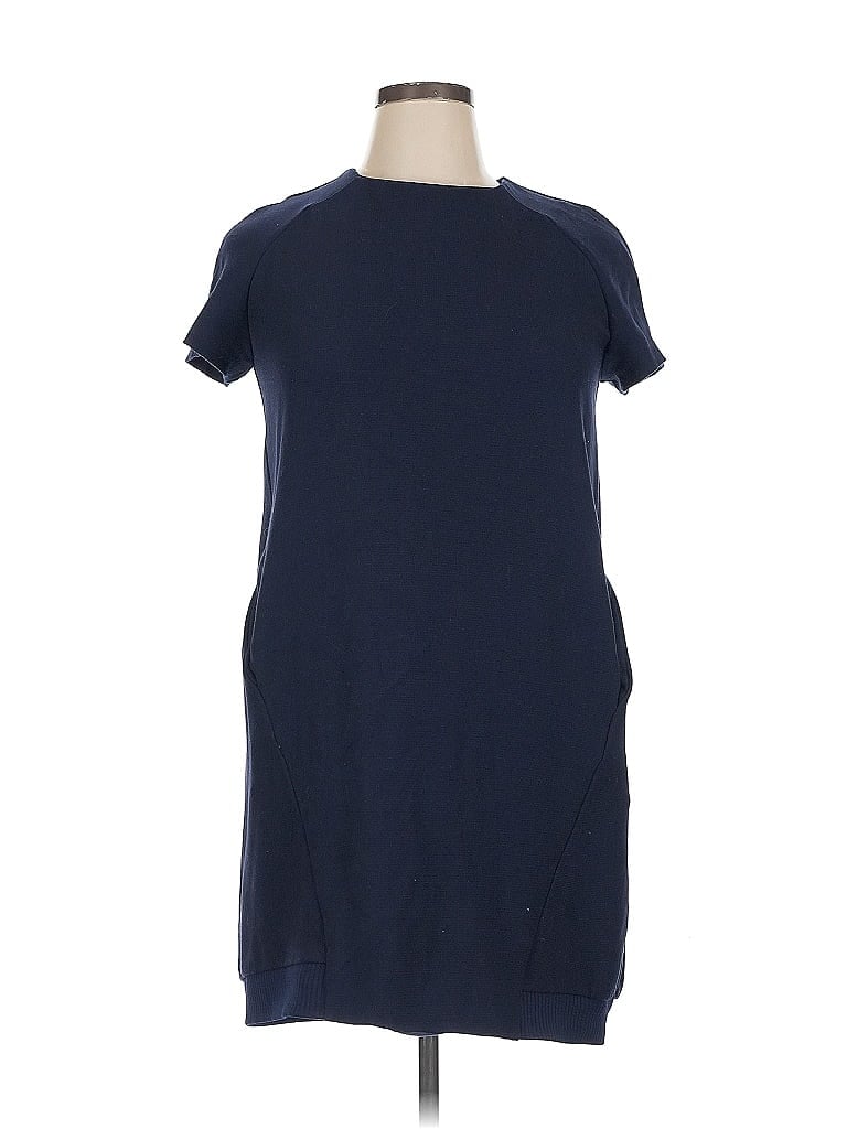 Click to view more detailed imagery on our partner's website Pre-owned Trafaluc By Zara Casual Dress In Blue