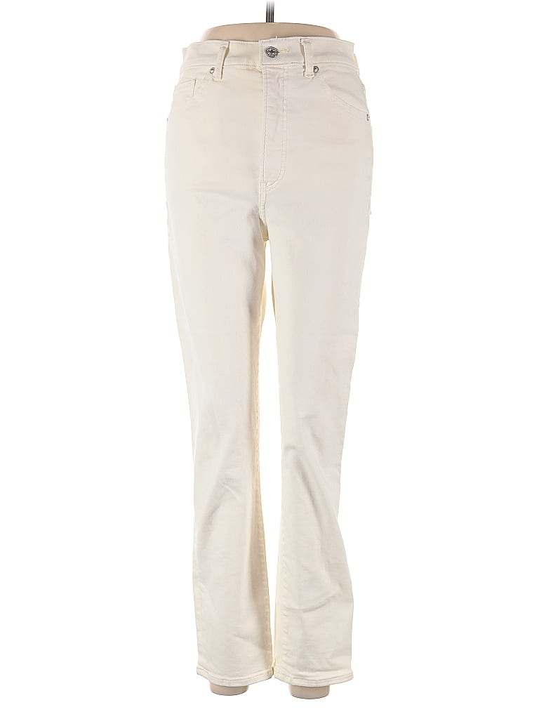Pre-owned Express Casual Pants In White