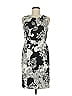 Talbots Graphic Gray White Cocktail Dress Size 6 (petite) - photo 1