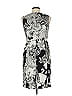 Talbots Graphic Gray White Cocktail Dress Size 6 (petite) - photo 2