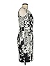 Talbots Graphic Gray White Cocktail Dress Size 6 (petite) - photo 4