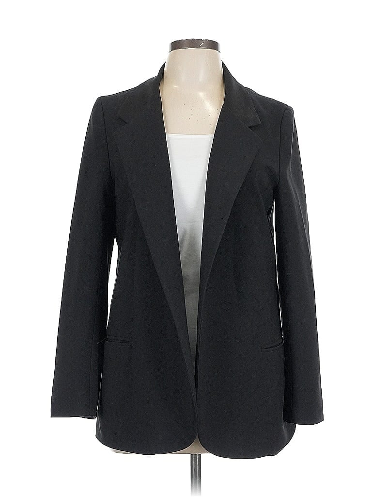 Pre-owned Aqua Blazer Jacket In Black