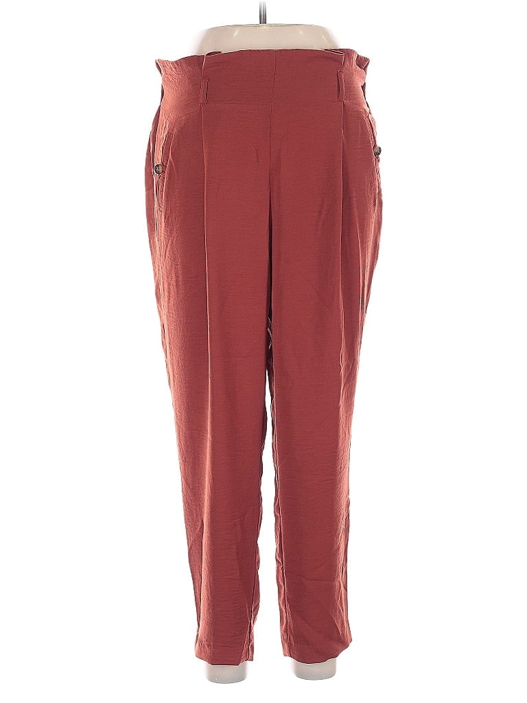 Pre-owned Soho Apparel Ltd Casual Pants In Burgundy