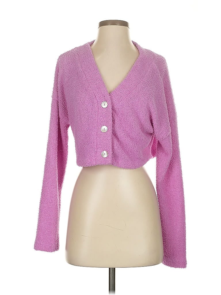 Pre-owned Wild Fable Cardigan Sweater In Pink