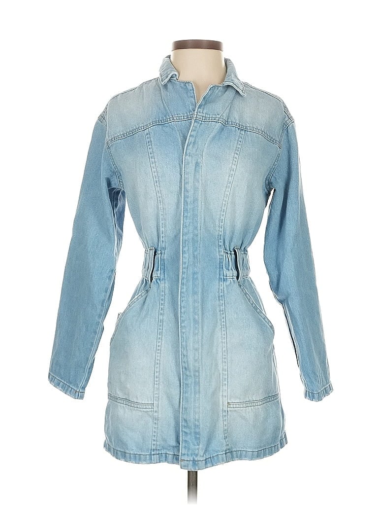Pre-owned Universal Thread Denim Jacket In Blue