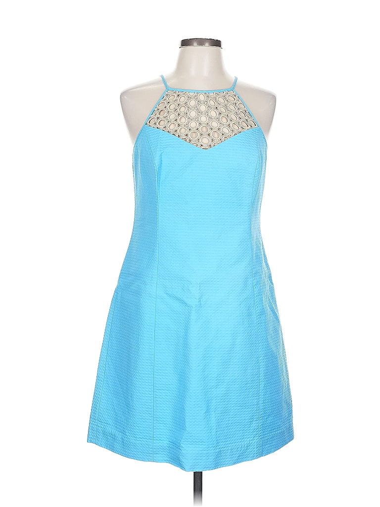 Pre-owned Lilly Pulitzer Cocktail Dress In Blue