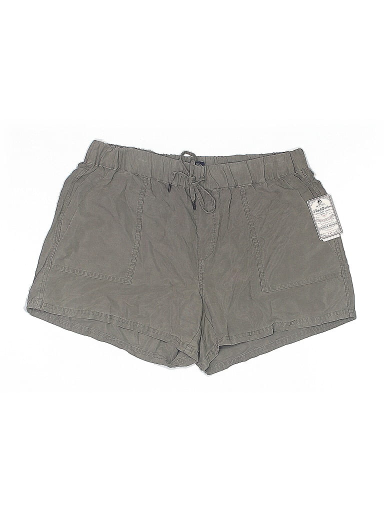 Flag & Anthem Khaki Shorts In Gray