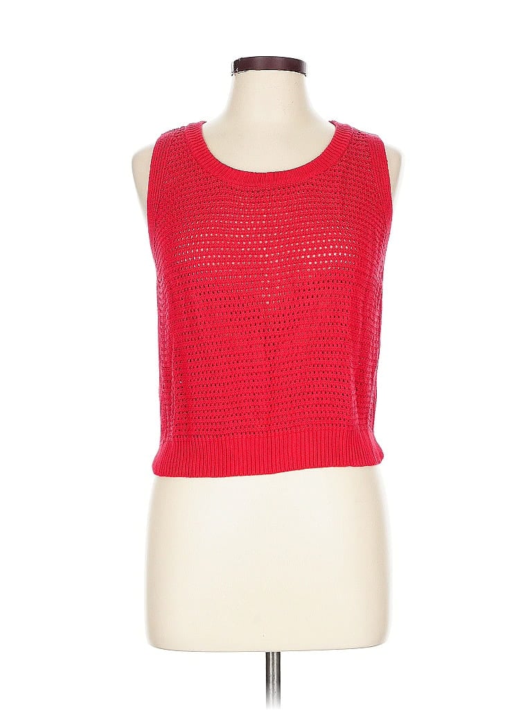 Pre-owned Unbranded Sweater Vest In Red
