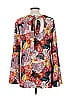 Halogen 100% Polyester Red Long Sleeve Blouse Size M - photo 2