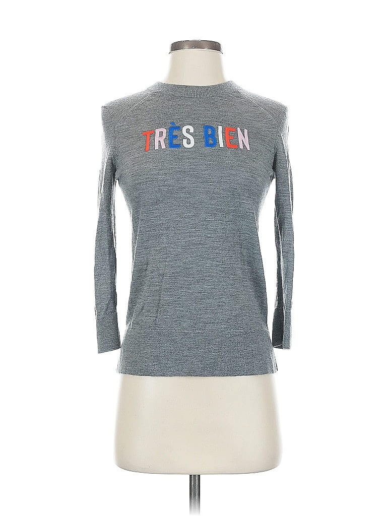 Pre-owned Banana Republic Sweatshirt In Gray