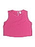 Shein 100% Polyester Pink Sleeveless Blouse Size 7Y - photo 1