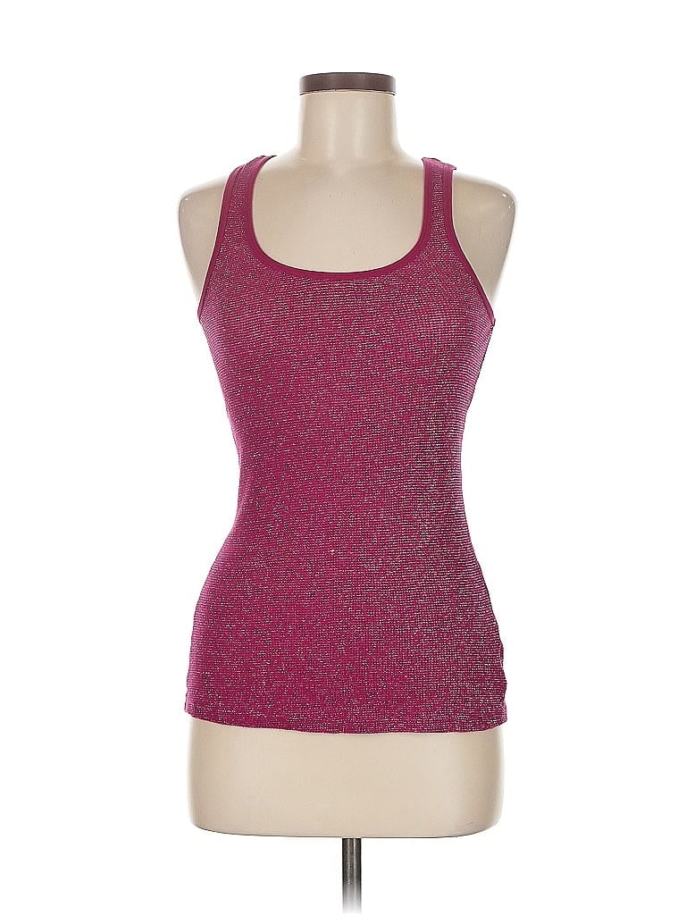 Pre-owned Old Navy Active Tank Top In Burgundy