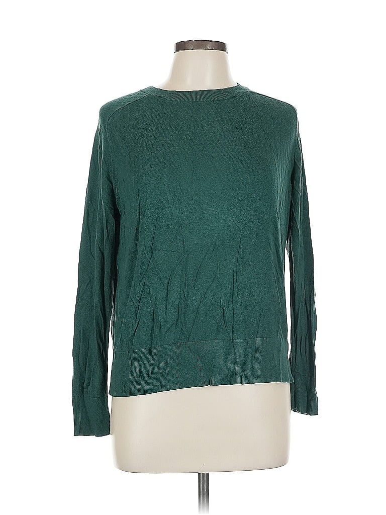 Pre-owned Banana Republic Pullover Sweater In Green