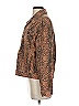 Free People 100% Cotton Animal Print Brown Jacket Size XS - photo 5