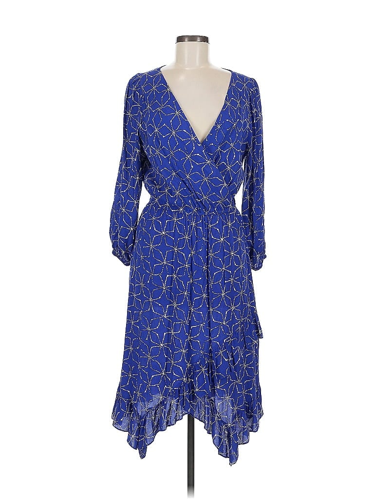 Pre-owned Plenty By Tracy Reese Cocktail Dress In Blue