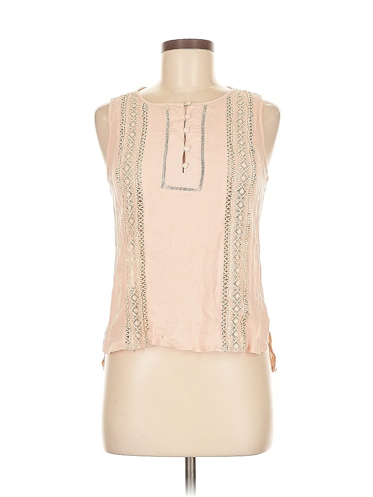 Pre-owned Assorted Brands Sleeveless Blouse In Pink