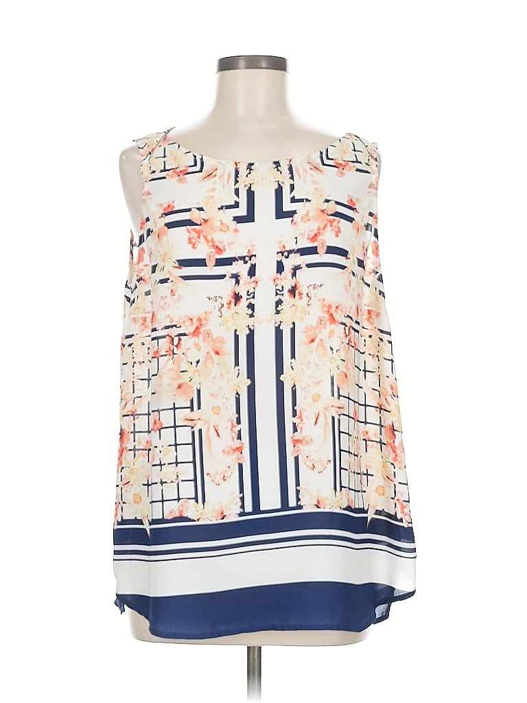 41HAWTHORN Pre-owned Sleeveless Blouse In White