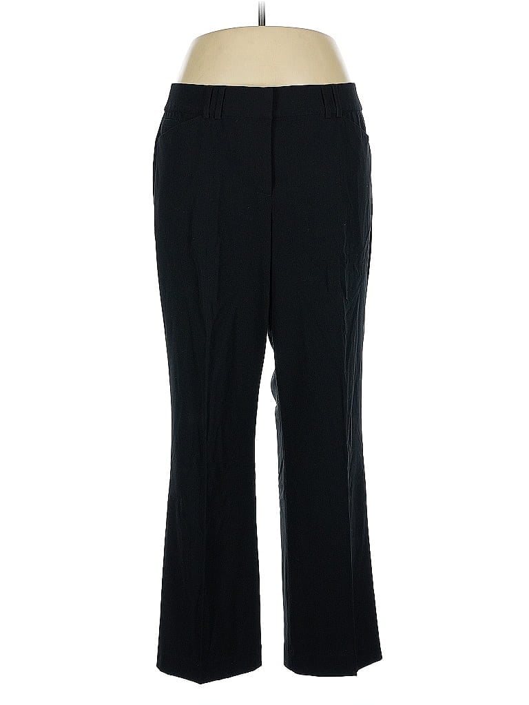 Pre-owned Lane Bryant Dress Pants In Black