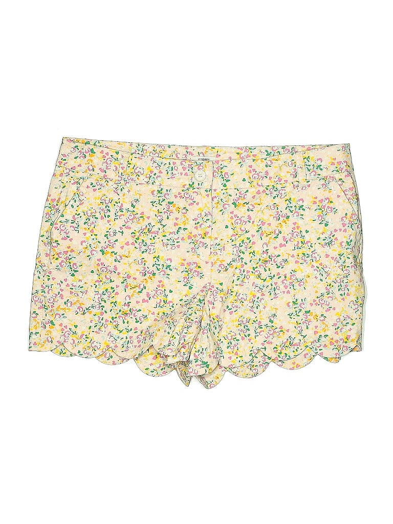 Pre-owned Crown & Ivy Shorts In Yellow