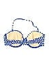 J.Crew Polka Dots Blue Swimsuit Top Size 13 - photo 2