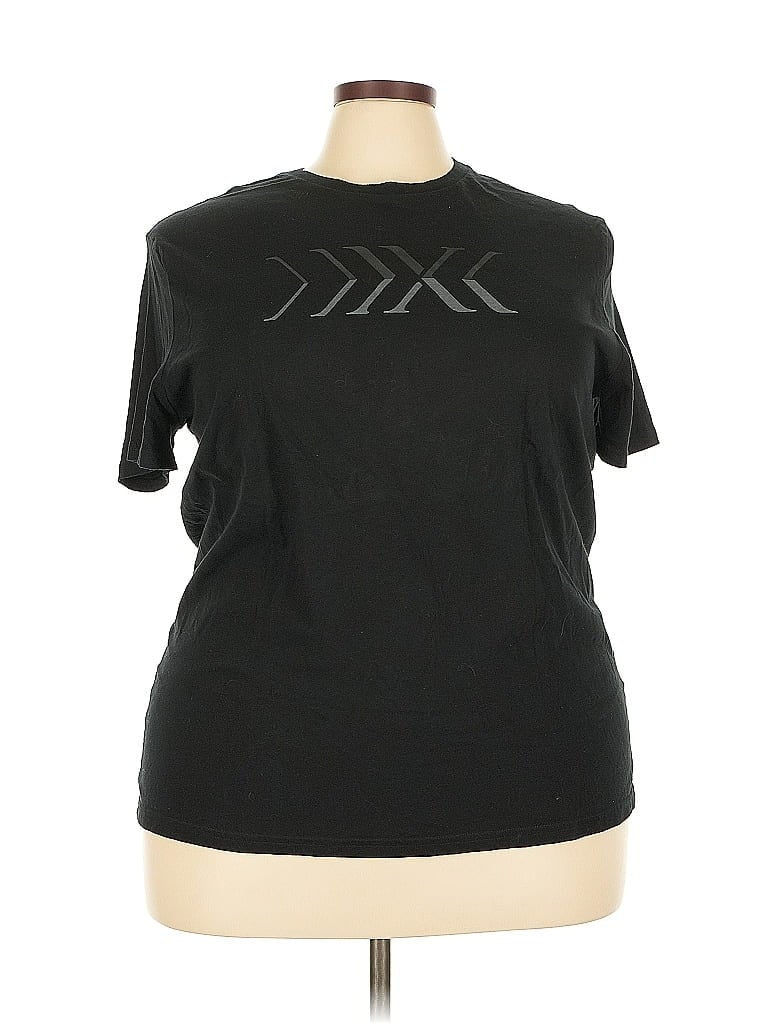 Pre-owned Express Active T-shirt In Black