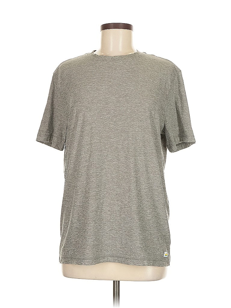 Pre-owned Unbranded Short Sleeve T-shirt In Gray
