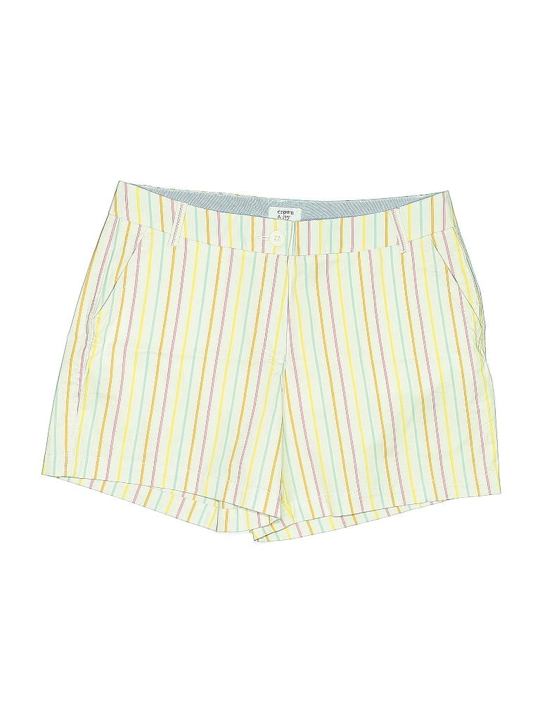 Pre-owned Crown & Ivy Shorts In Yellow