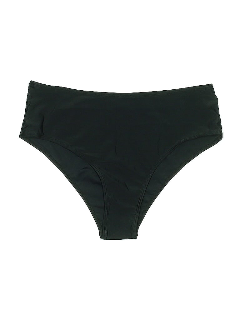 Pre-owned Unbranded Swimsuit Bottoms In Black