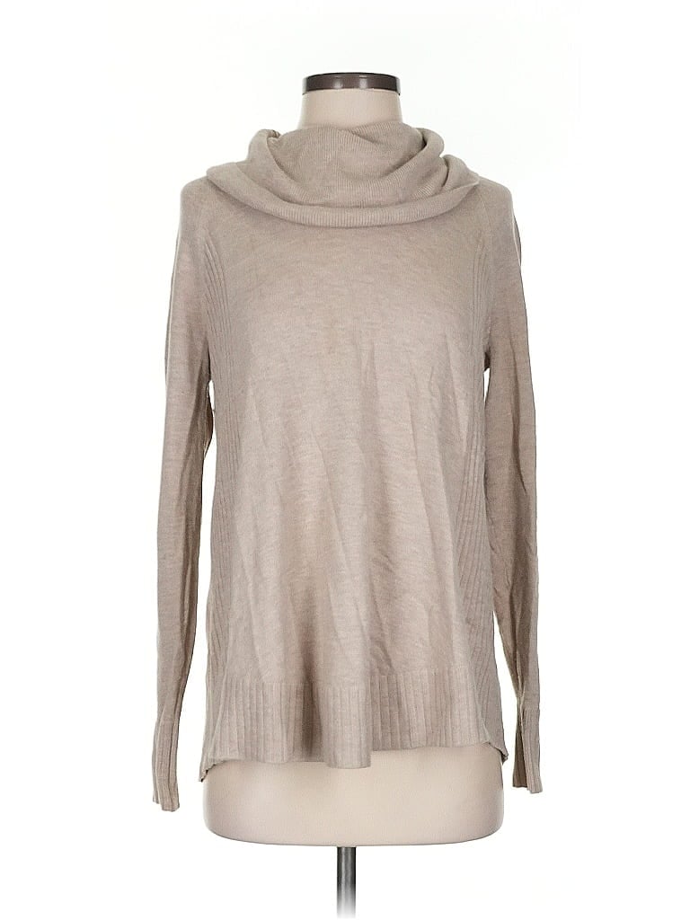 Pre-owned Ann Taylor Loft Turtleneck Sweater In Brown