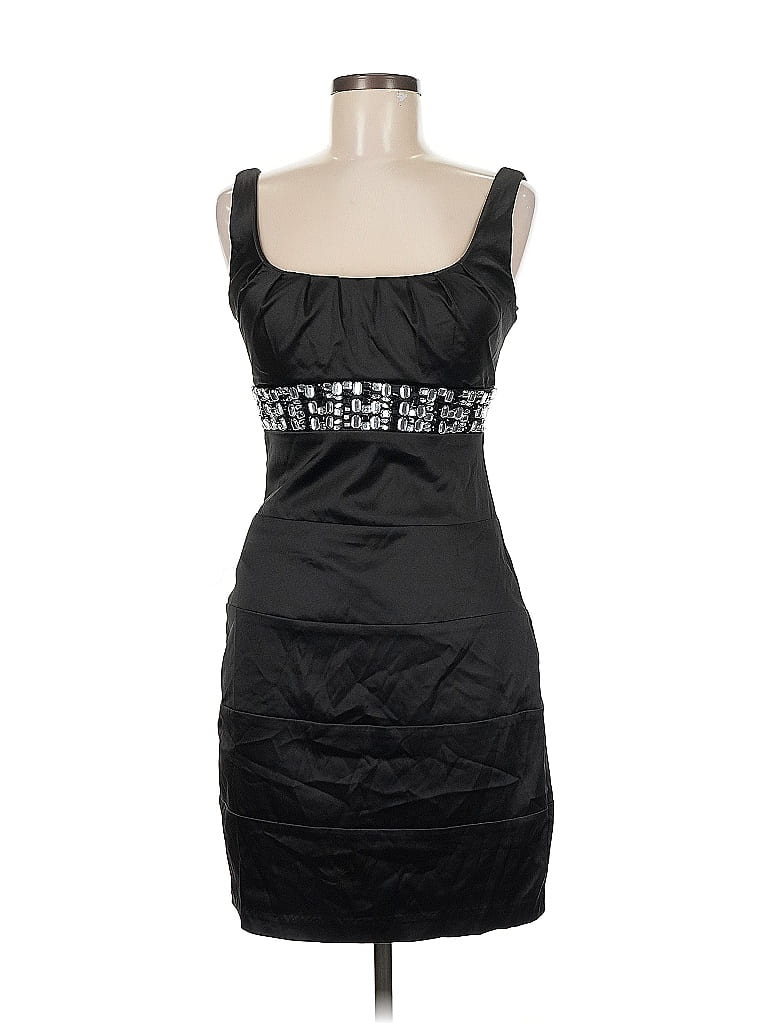 Pre-owned Bisou Bisou Cocktail Dress In Black