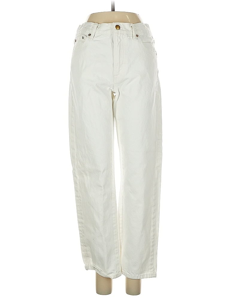 Pre-owned Tory Burch Jeans In White
