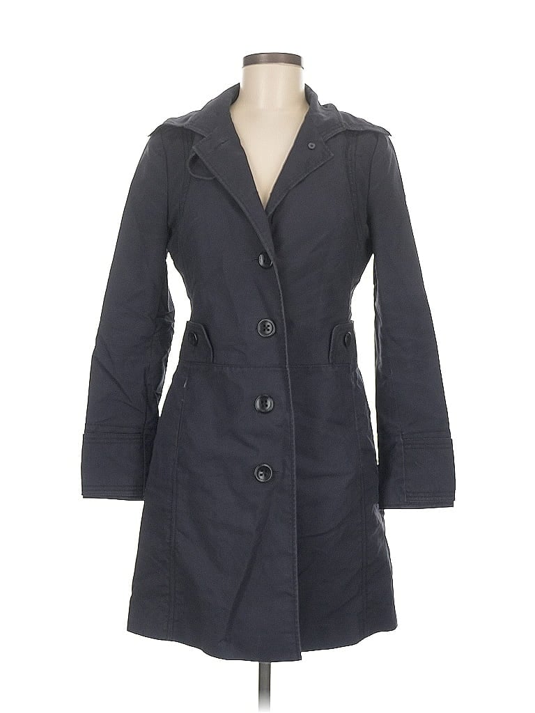 Pre-owned Ted Baker Trenchcoat In Black