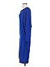 Abi Ferrin Solid Blue Casual Dress Size S - photo 5