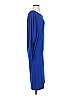 Abi Ferrin Solid Blue Casual Dress Size S - photo 4