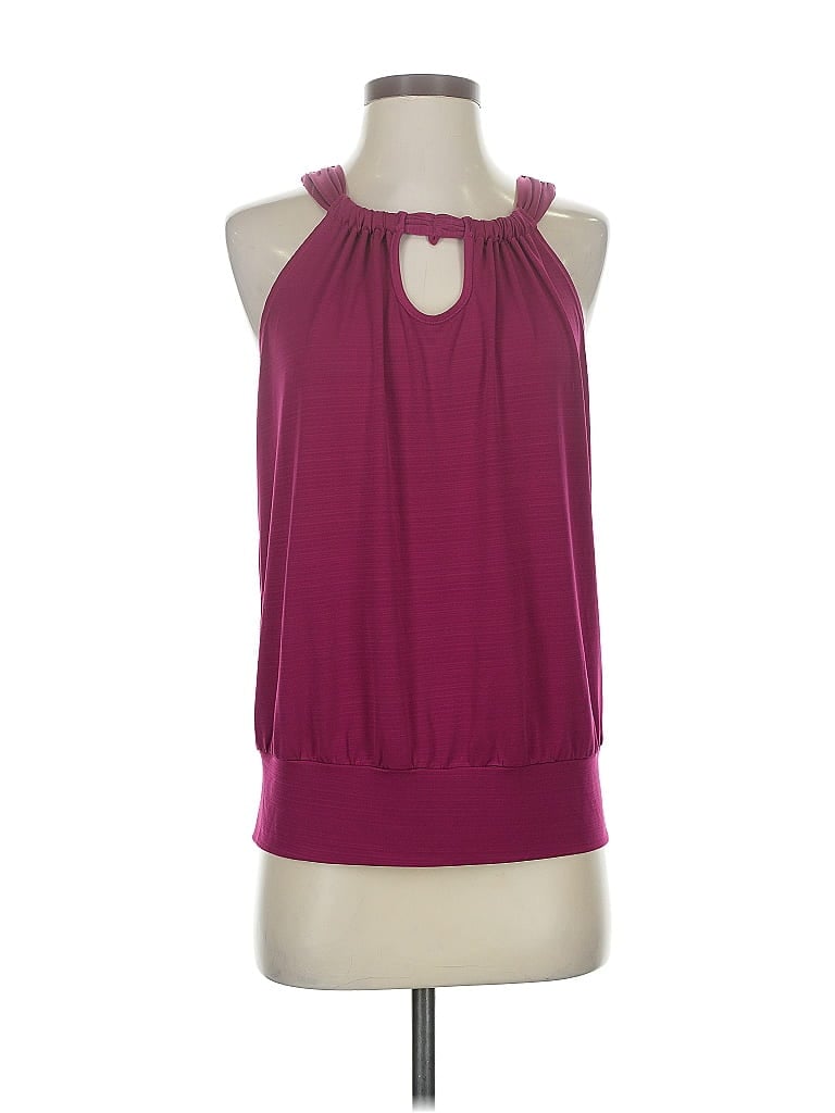 Pre-owned Alyx Tank Top Burgundy Halter Neckline Tops