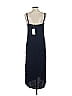 A New Day 100% Polyester Solid Blue Casual Dress Size XS - photo 2