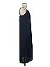 A New Day 100% Polyester Solid Blue Casual Dress Size XS - photo 4