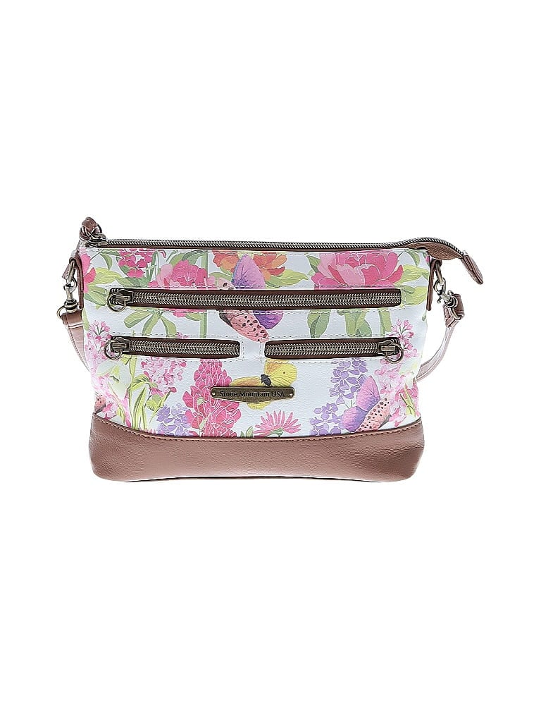 Pre-owned Stone Mountain Crossbody Bag In Brown