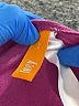 lucy Stripes Purple Pink Active T-Shirt Size S - photo 7
