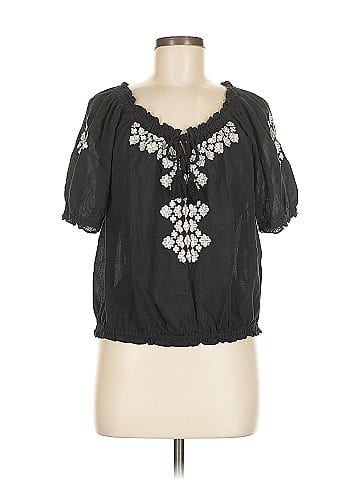 Lucky Brand Short Sleeve Blouse (view 1)