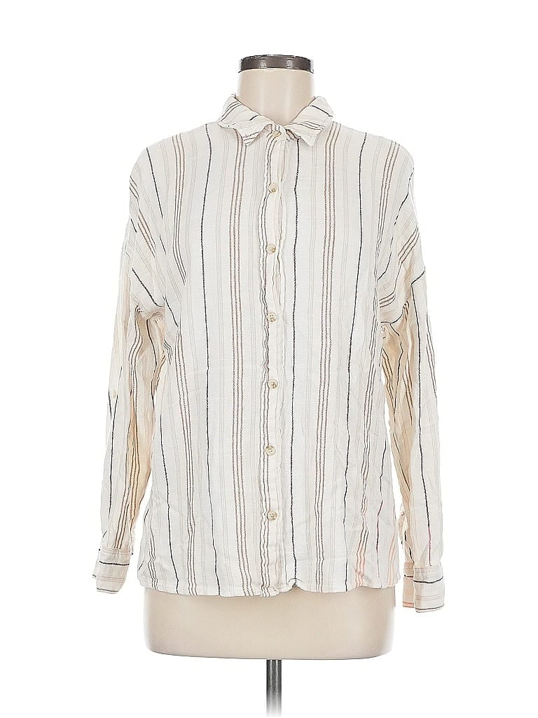 Click to view more detailed imagery on our partner's website Pre-owned Be Cool Long Sleeve Button Down Shirt In White