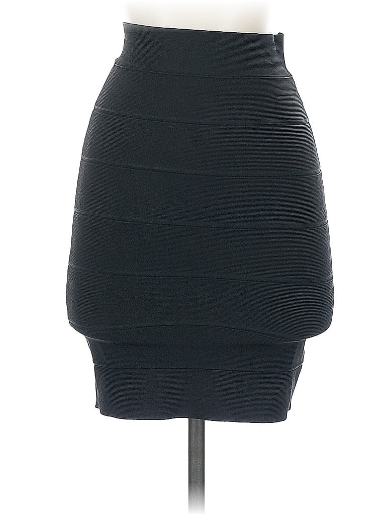 Pre-owned Bcbgmaxazria Formal Skirt In Black